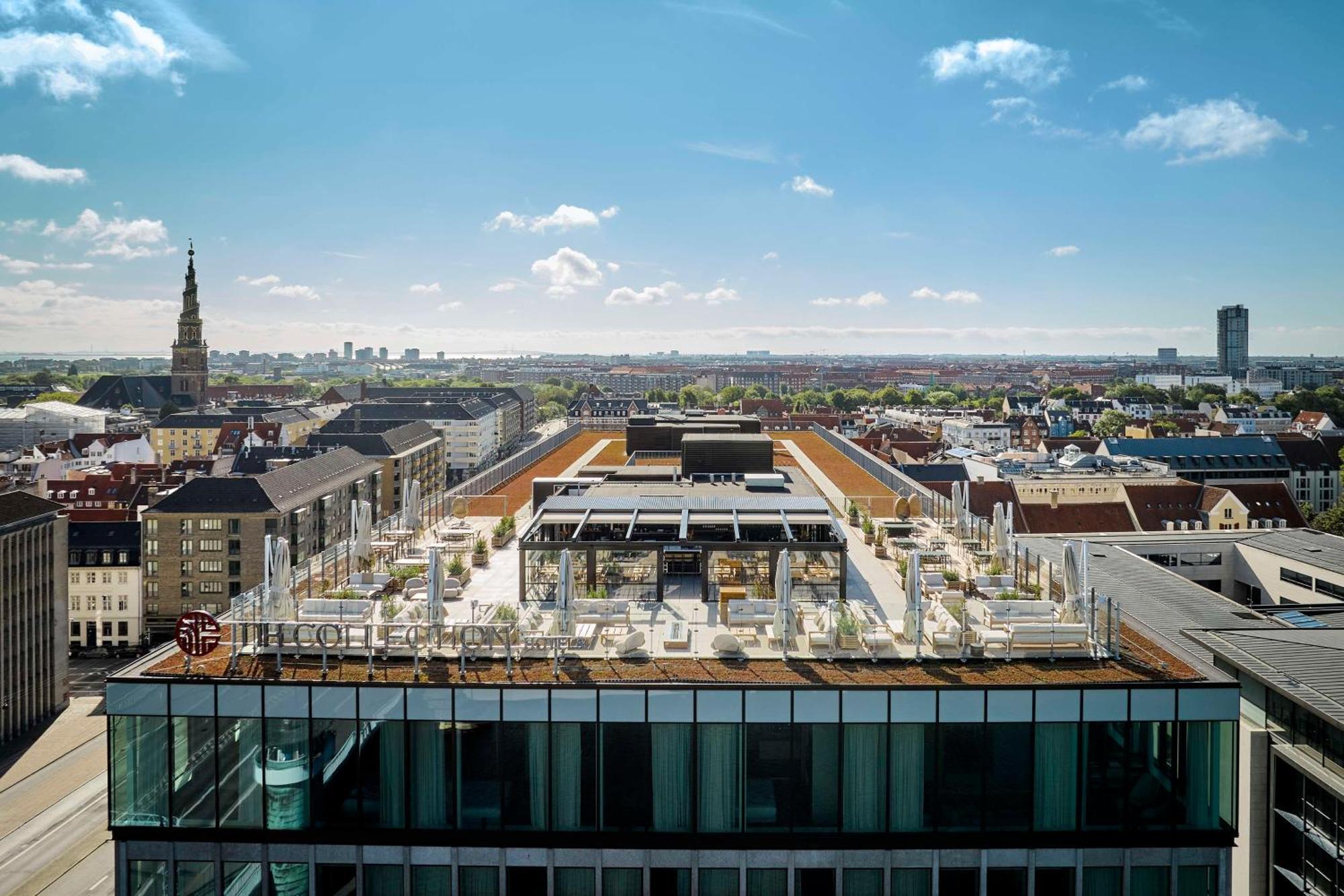 Nh Collection Copenhagen Hotel Kültér fotó The rooftop terrace